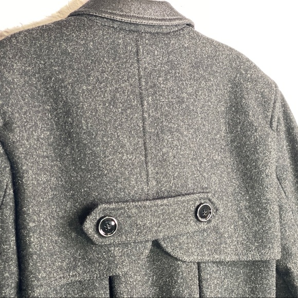 Authentic YSL Vintage Wool Trench Coat - Picture 6 of 13